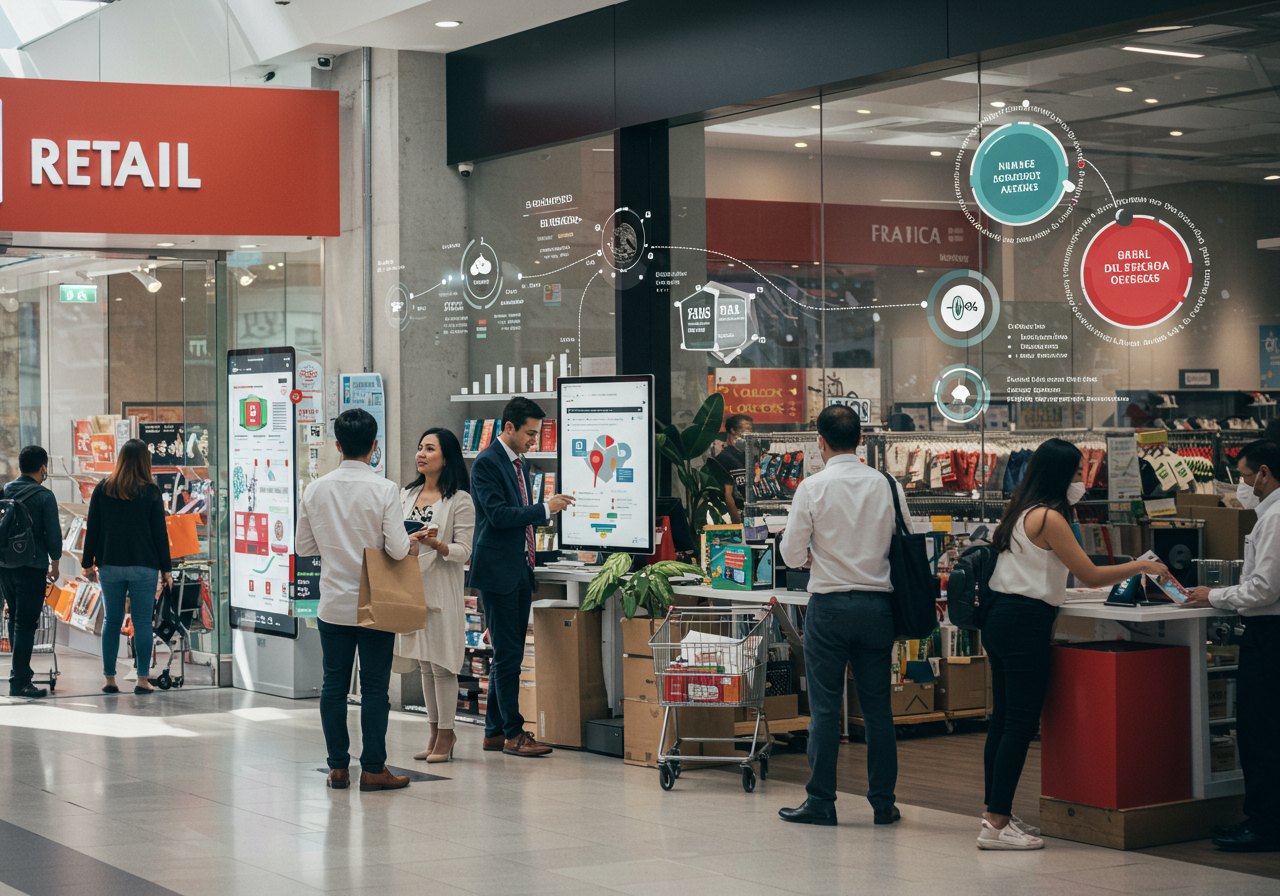 Tienda minorista moderna